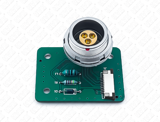 什么是三同軸板接航空插頭？